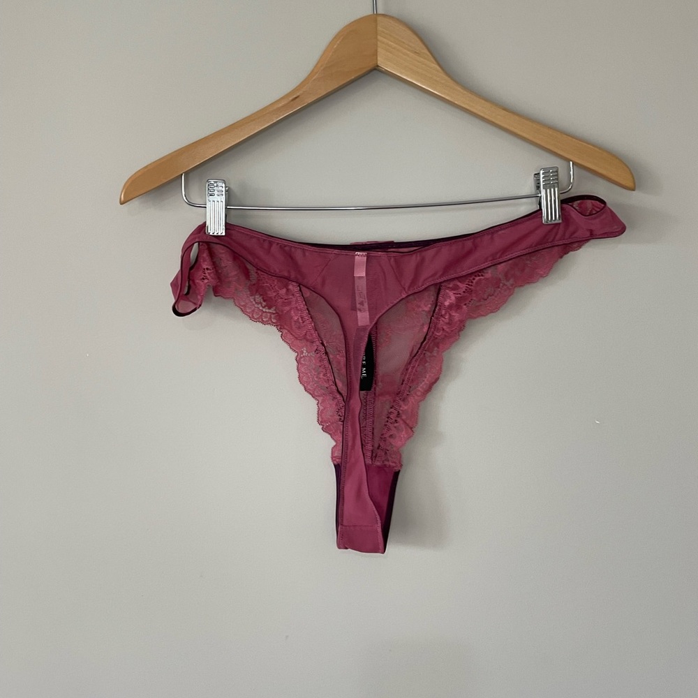 Adore Me NWT lace sheer thong panties 2X - Picture 6 of 6